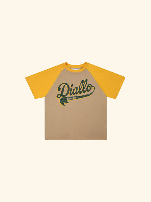DIALLO SIGNATURE RAGLAN TEE DIALLO