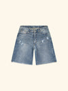 DIALLO DISTRESSED DENIM SHORT DIALLO