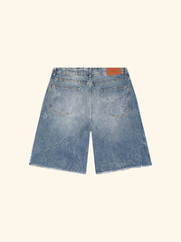 DIALLO DISTRESSED DENIM SHORT DIALLO