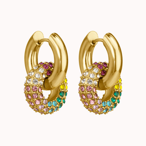 Donna Hoop Earrings Caris Jewelry