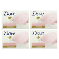 Dove, Beauty Bar Soap with Deep Moisture, Pink, 4 Bars, 3.75 oz EasyOptionXY LLC