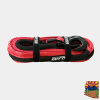 1/2'' x 78' Synthetic Winch Rope with Removable  forged winch hook MOJAB OFFROAD