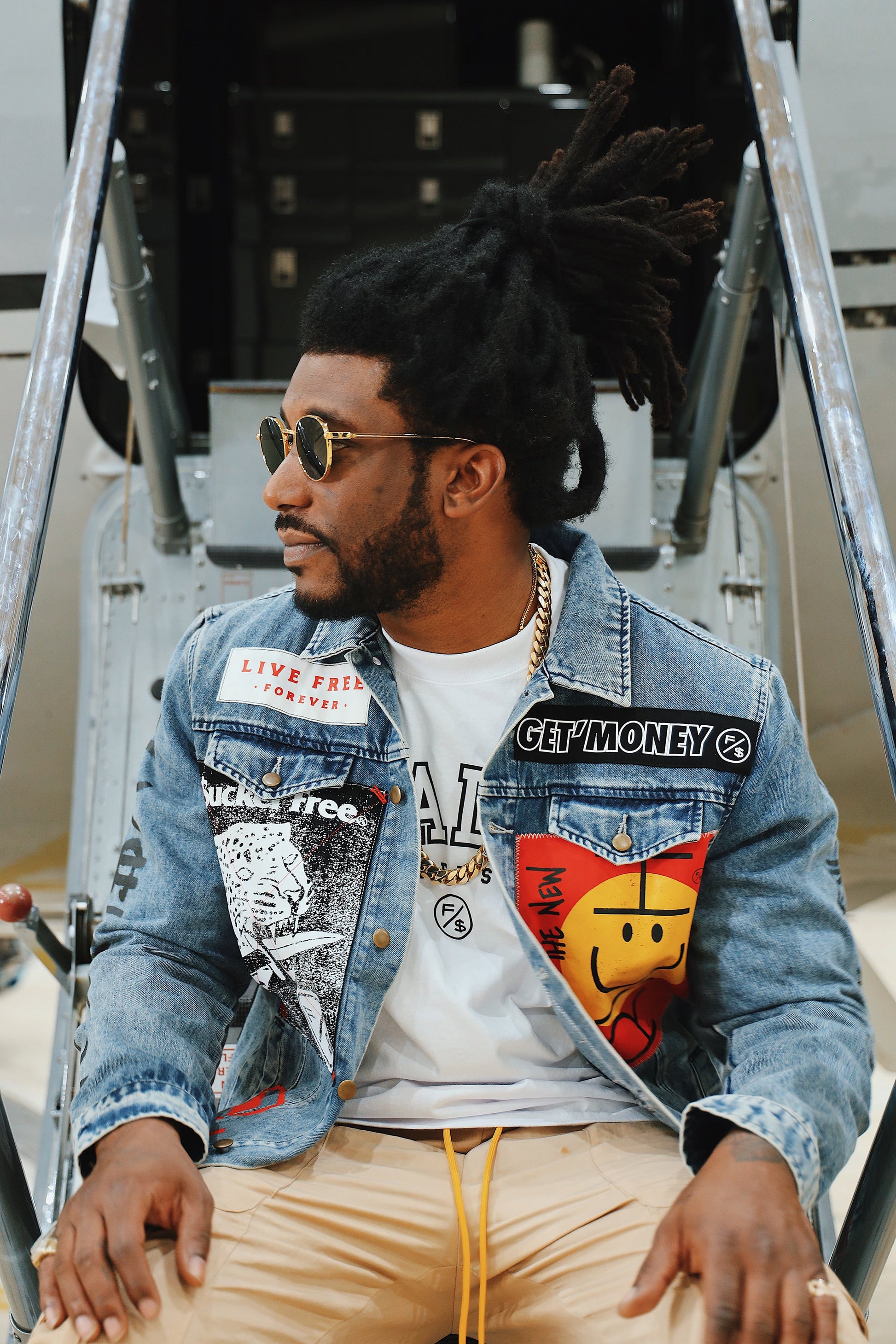 Fly Supply Co Fly Supply Co New Rich Denim Jacket (Denim)