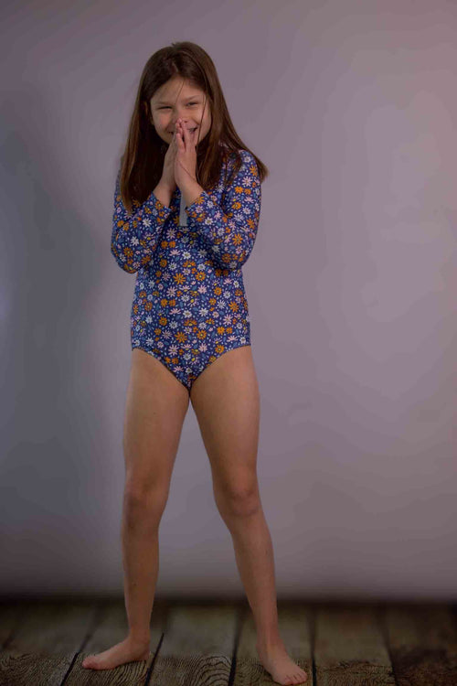 flowers swimsuit Keep the Littles Wild