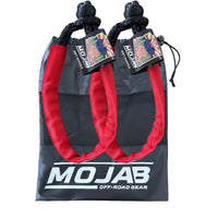Soft Shackle 1/4'' x 24'' with sleeve and bag (Set of 2 Shackles) (Lifetime Warranty) MOJAB OFFROAD