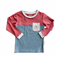 Mountain color block bamboo Keep the Littles Wild