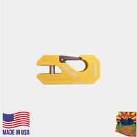Aluminum winch shackle, closed latch (LIFE TIME WARRANTY*) MOJAB OFFROAD