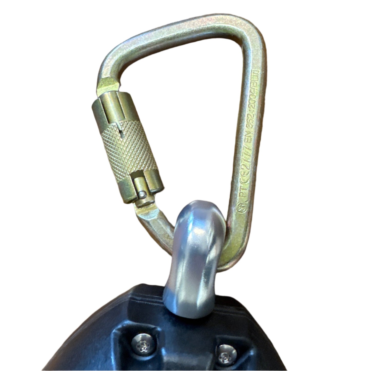 1" x 20 Ft Retractable Web Lifeline w/ Aluminum Carabiner & Hook | US-HPS20
