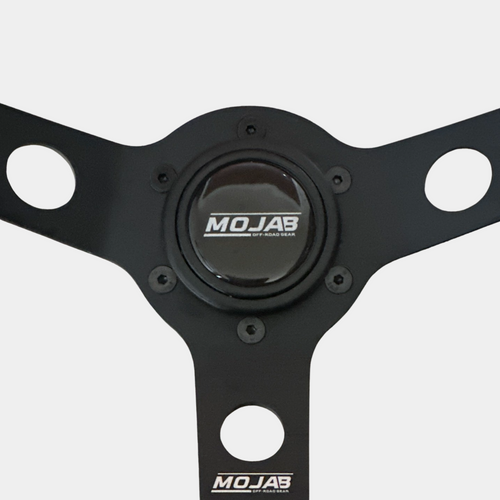 13.5''  MOJAB Deep Dish Steering Wheel Leather/Suede MOJAB OFFROAD