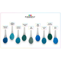 Turquoise Glitter Epoxy Powder Pigment UltraClear Epoxy