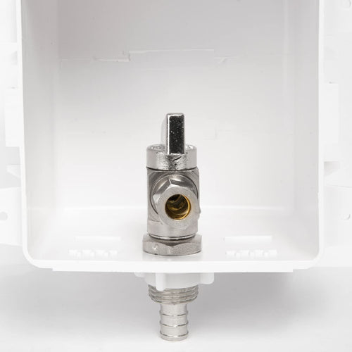 1/2" PEX Crimp (F1807) Inlet, Toilet Outlet Box, 3/8" OD Compression Outlet Connection Plumbingsell
