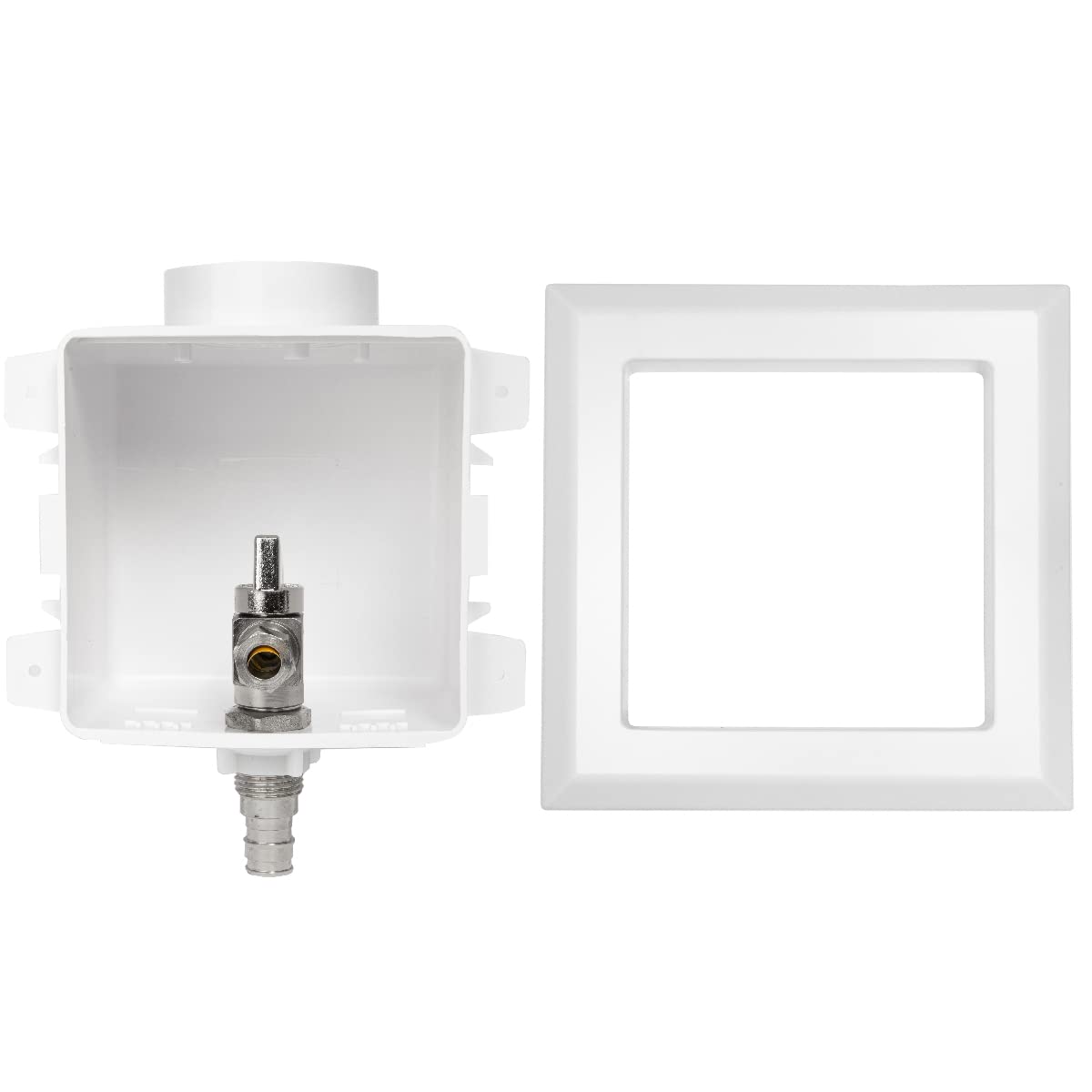 10 Pcs 1/2" PEX Expansion (F1960) Inlet, Toilet Outlet Box, 3/8" OD Compression Outlet
