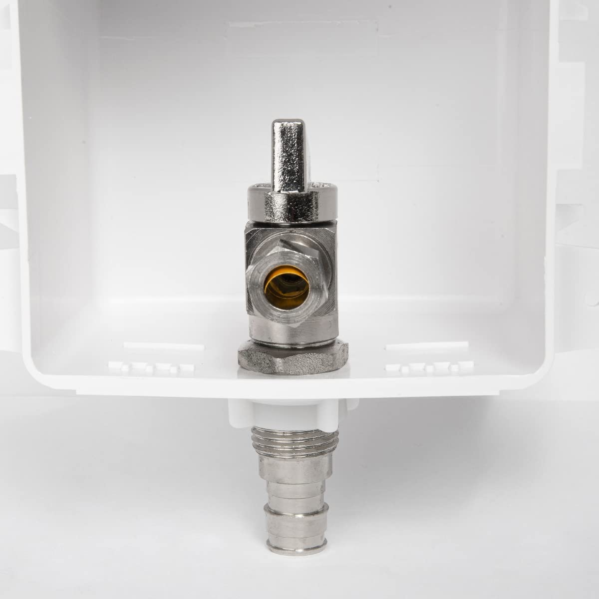 10 Pcs 1/2" PEX Expansion (F1960) Inlet, Toilet Outlet Box, 3/8" OD Compression Outlet