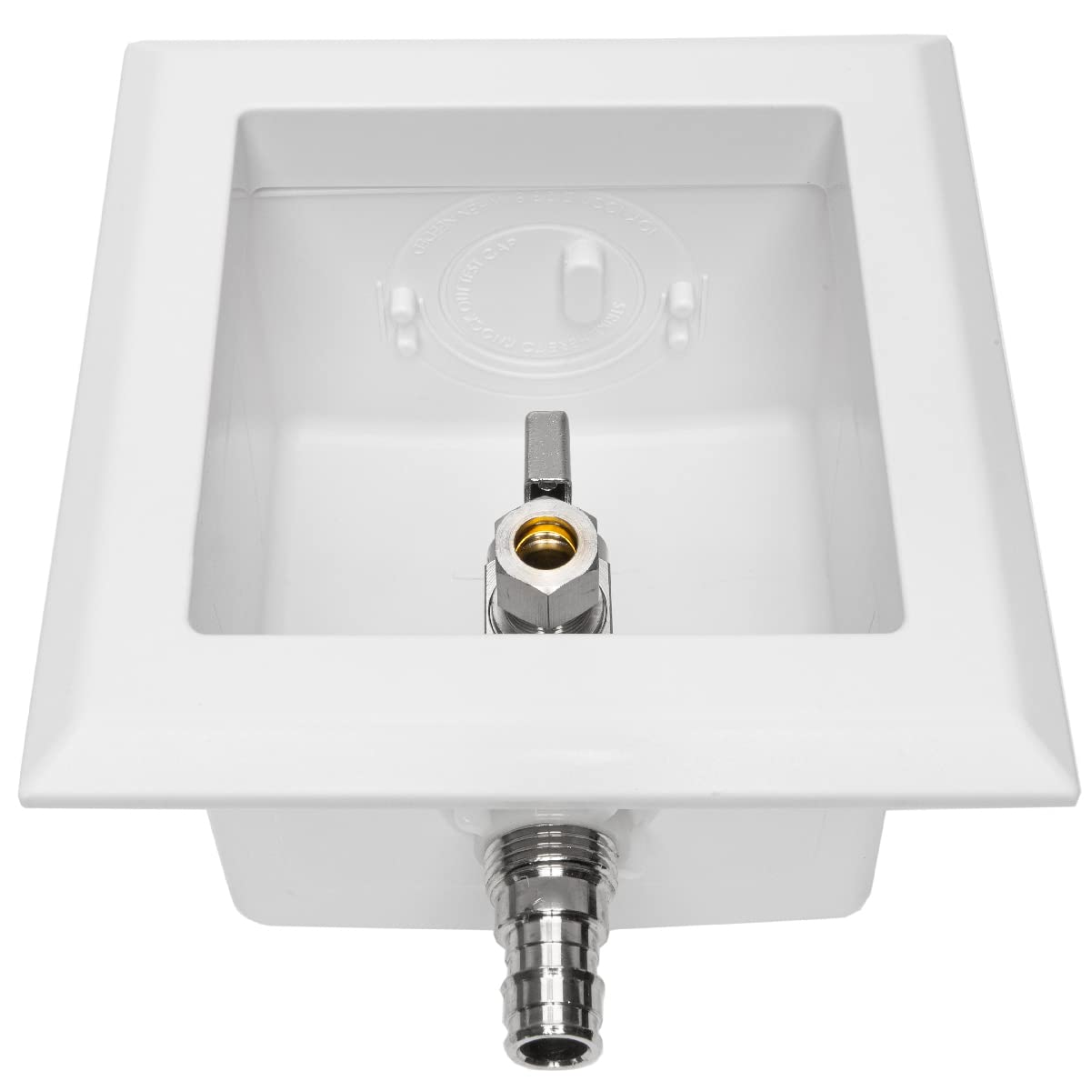 10 Pcs 1/2" PEX Expansion (F1960) Inlet, Toilet Outlet Box, 3/8" OD Compression Outlet