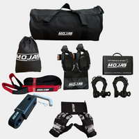 Deluxe Recovery Kit (8 items +3 Storage bags + 1 Velcro Tape) *Lifetime Warranty MOJAB OFFROAD