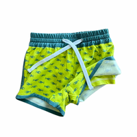 neon fish hybrid shorts Keep the Littles Wild