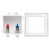 1/2" CPVC PPE Intet, Faucet Outlet Box, With Installed 1/4 Turn Ball Valve Plumbingsell
