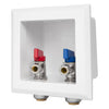 1/2" Push Fit Inlet, Faucet Outlet Box, with Installed 1/4 Turn Ball Valve Plumbingsell