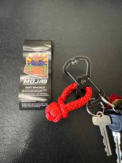 Micro soft shackle 3/16'' x 6'' MOJAB OFFROAD