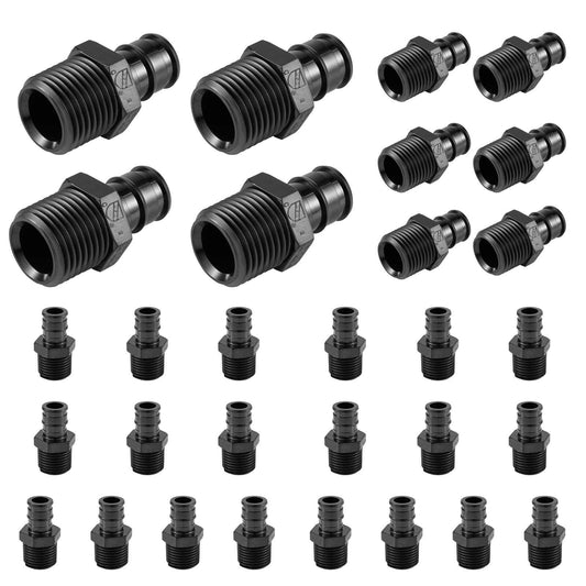 30 Pcs PEX A Expansion 1" PEX x 1" Male NPT Adapter Wholesale