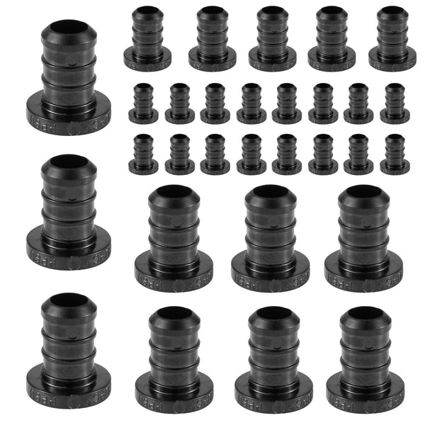 30 Pcs PEX-B Crimp 3/4" PPSU Plug