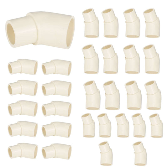 30 Pcs 1" CPVC CTS 45° Street Elbow (Spigot x Socket)