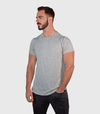 Bamboo Swift Curve-Hem T-Shirt - Sandstone Bamtech