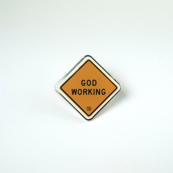 Fly Supply Co Fly Supply Co Pin: God Working