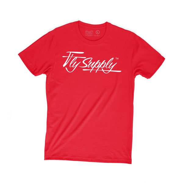 Fly Supply Logo: Red Fly Supply Co