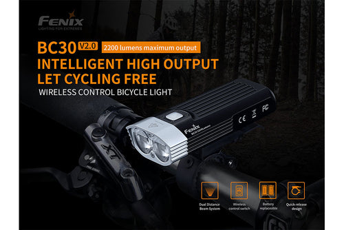 Fenix BC30 V2 LED Bike Light Fenix Store