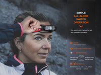 Fenix HM62-T Lightweight Trail Running Headlamp Fenix Store