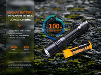 Fenix PD35R Compact Rechargeable Tactical Flashlight Fenix Store