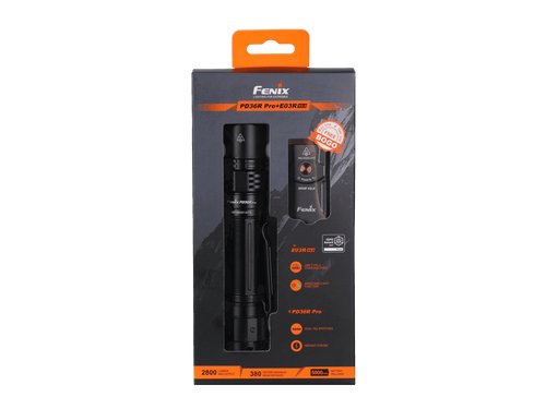 Fenix PD36R Pro 2800 Lumen Flashlight + FREE E03R V2 Keychain Light Fenix Store