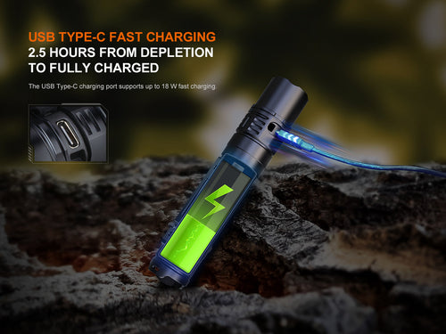 Fenix PD36R V2 Compact Rechargeable Tactical Flashlight - 1700 Lumens Fenix Store