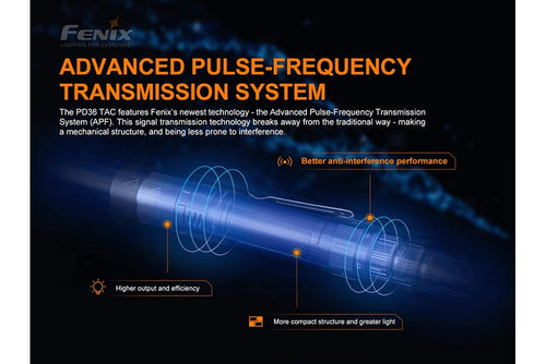 Fenix PD36 TAC Tactical Flashlight - 3000 Lumens Fenix Store