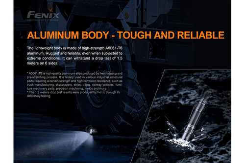 Fenix PD36 TAC Tactical Flashlight - 3000 Lumens Fenix Store