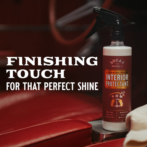 Finishing Touch Interior Protectant with Moisture Lock Technology™ Socar Chemical