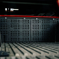 Cali Raised LED Front Bed MOLLE System | 2024+ Toyota Tacoma OffRoadUSA.com