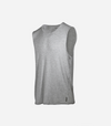 Bamboo Aerotech Tank - Heather Grey Bamtech