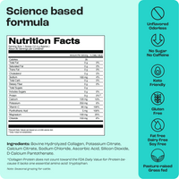 Collagen Peptides with Electrolytes Powder Key Nutrients