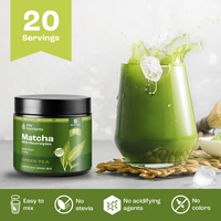 Matcha Powder with Electrolytes Key Nutrients