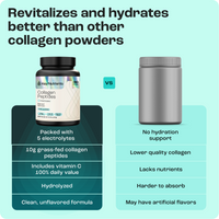 Collagen Peptides with Electrolytes Powder Key Nutrients
