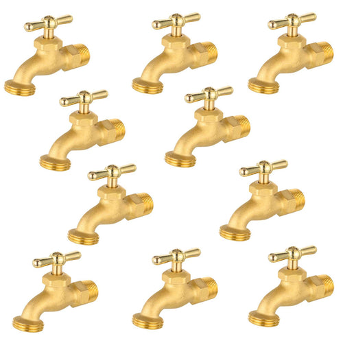 10 Pcs 1/2" MIP X 3/4" NH Hose Bibb Plumbingsell
