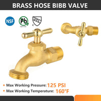 1/2" MIP X 3/4" NH Hose Bibb Plumbingsell