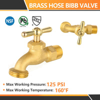 1/2" MIP X 3/4" NH Hose Bibb Plumbingsell