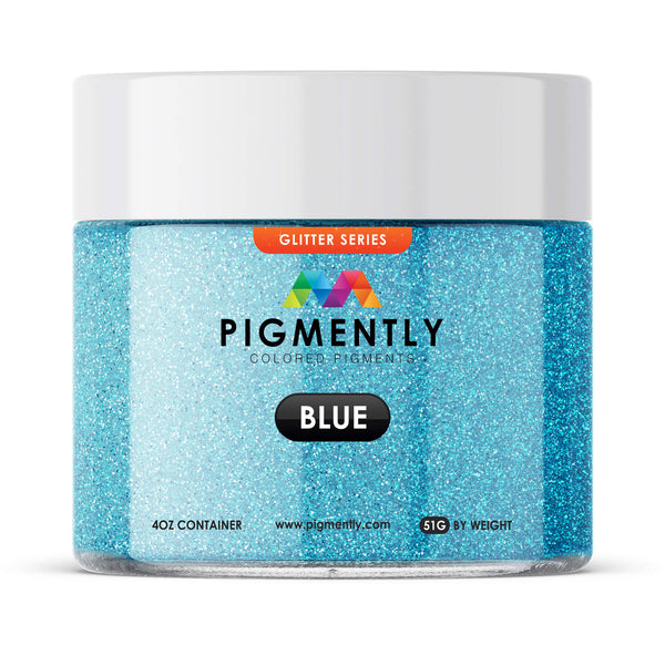 Blue Glitter Epoxy Powder Pigment UltraClear Epoxy