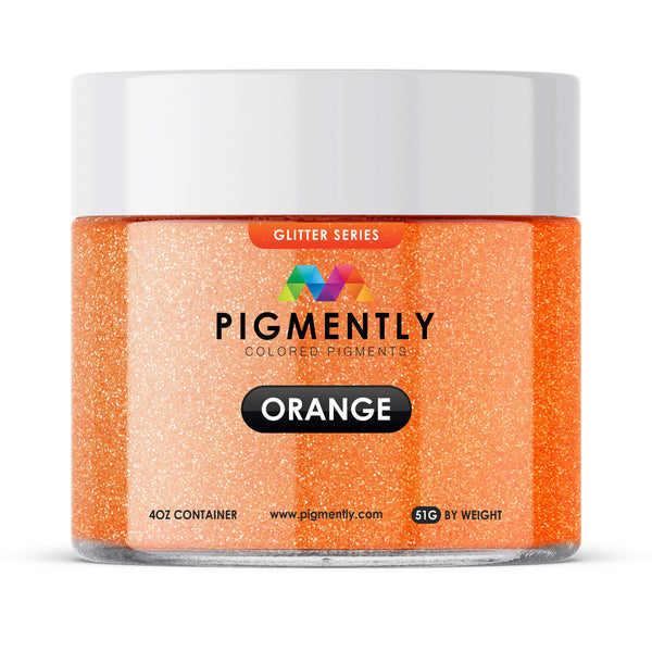 Orange Glitter Epoxy Powder Pigment UltraClear Epoxy