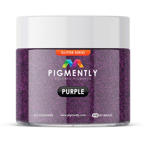 Purple Glitter Epoxy Powder Pigment UltraClear Epoxy