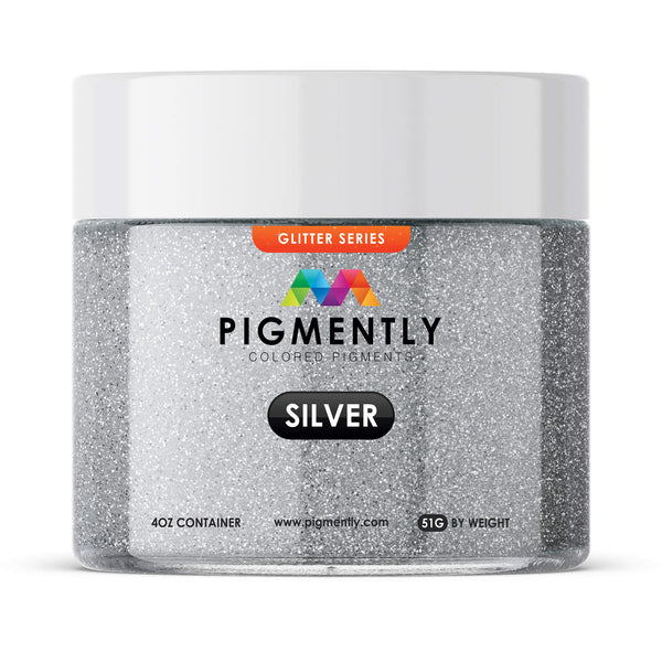 Silver Glitter Epoxy Powder Pigment UltraClear Epoxy