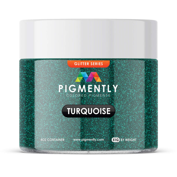 Turquoise Glitter Epoxy Powder Pigment UltraClear Epoxy